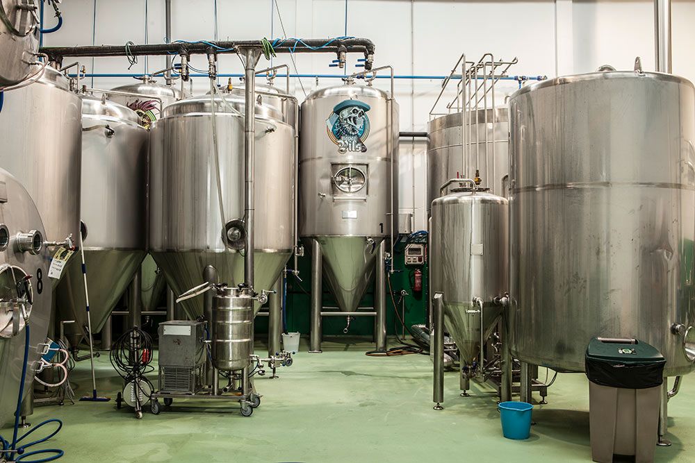 Fermentation tanks