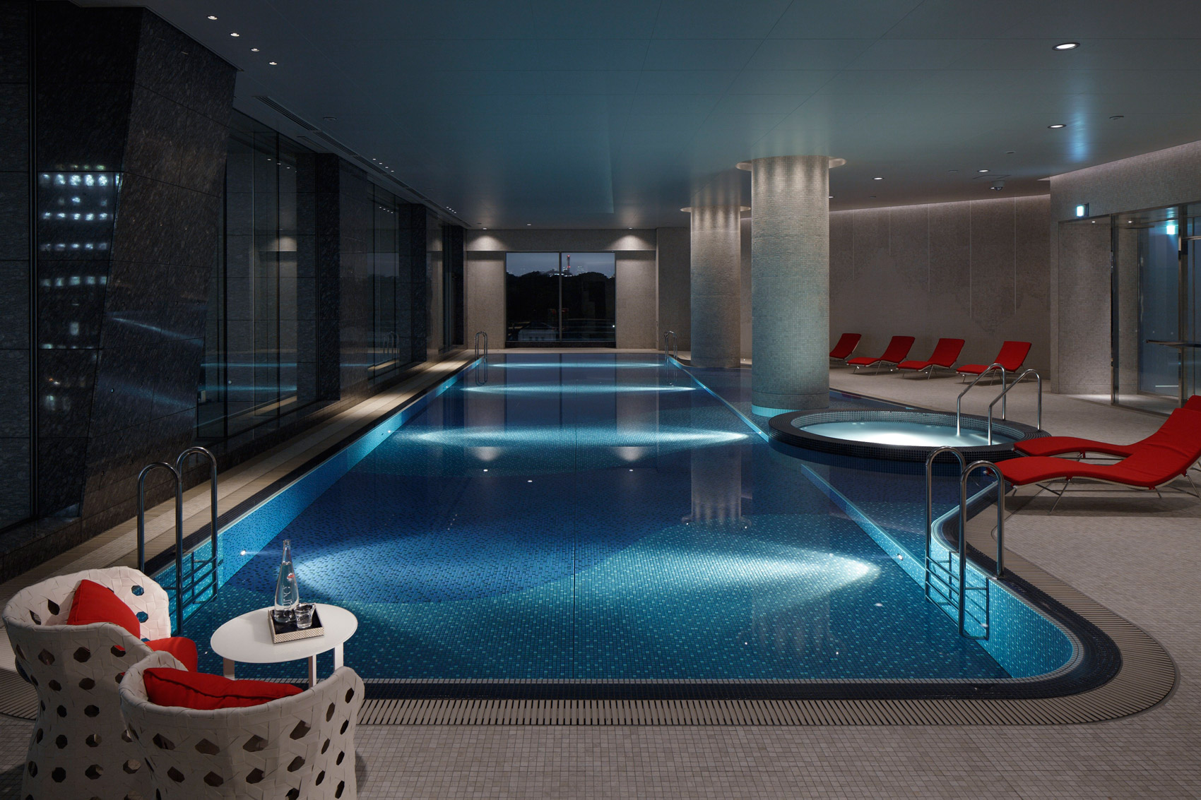 Indoor lap pool