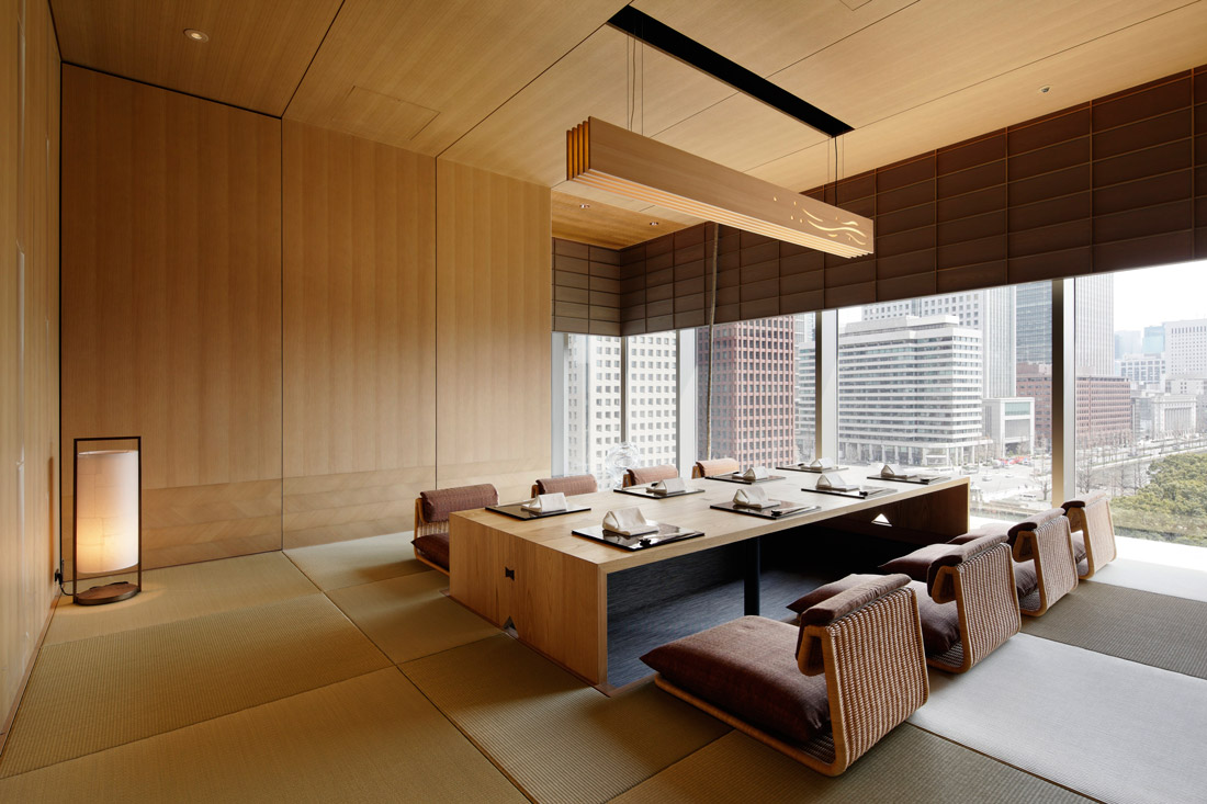 Private dining room at Wadakura