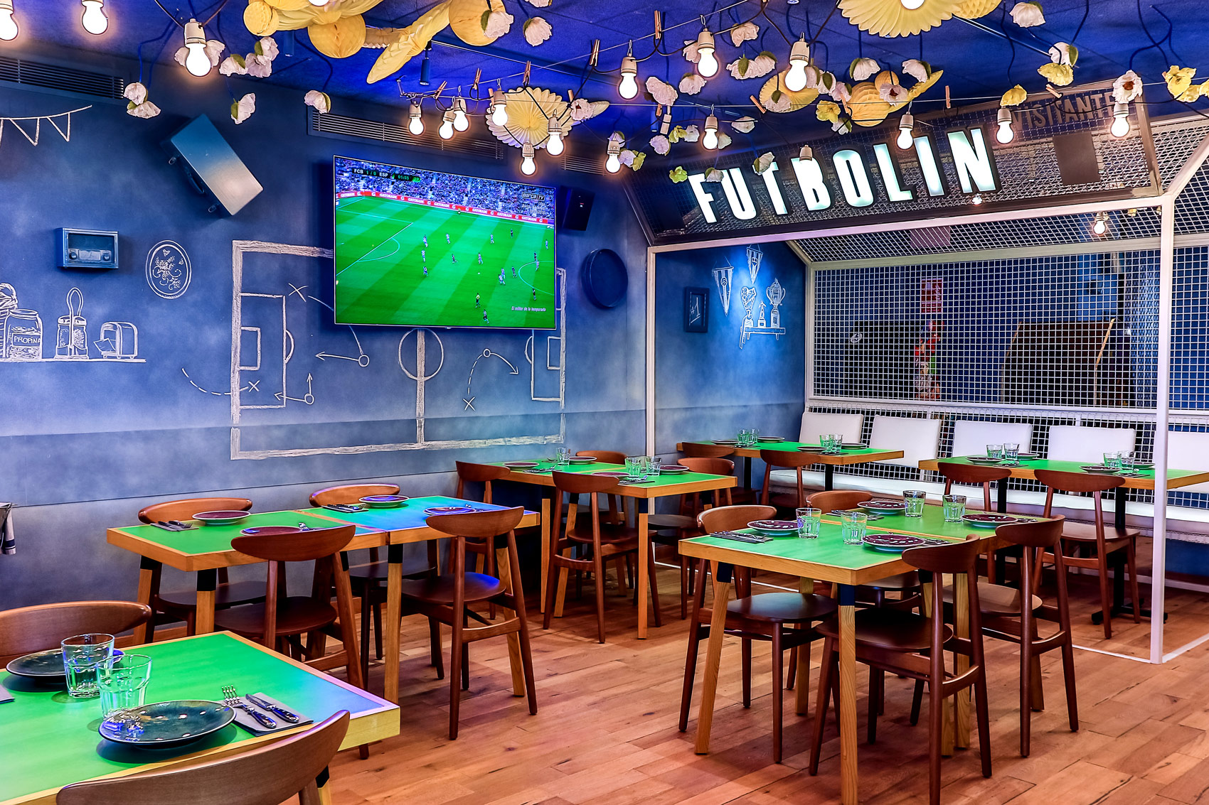 Football-themed bar