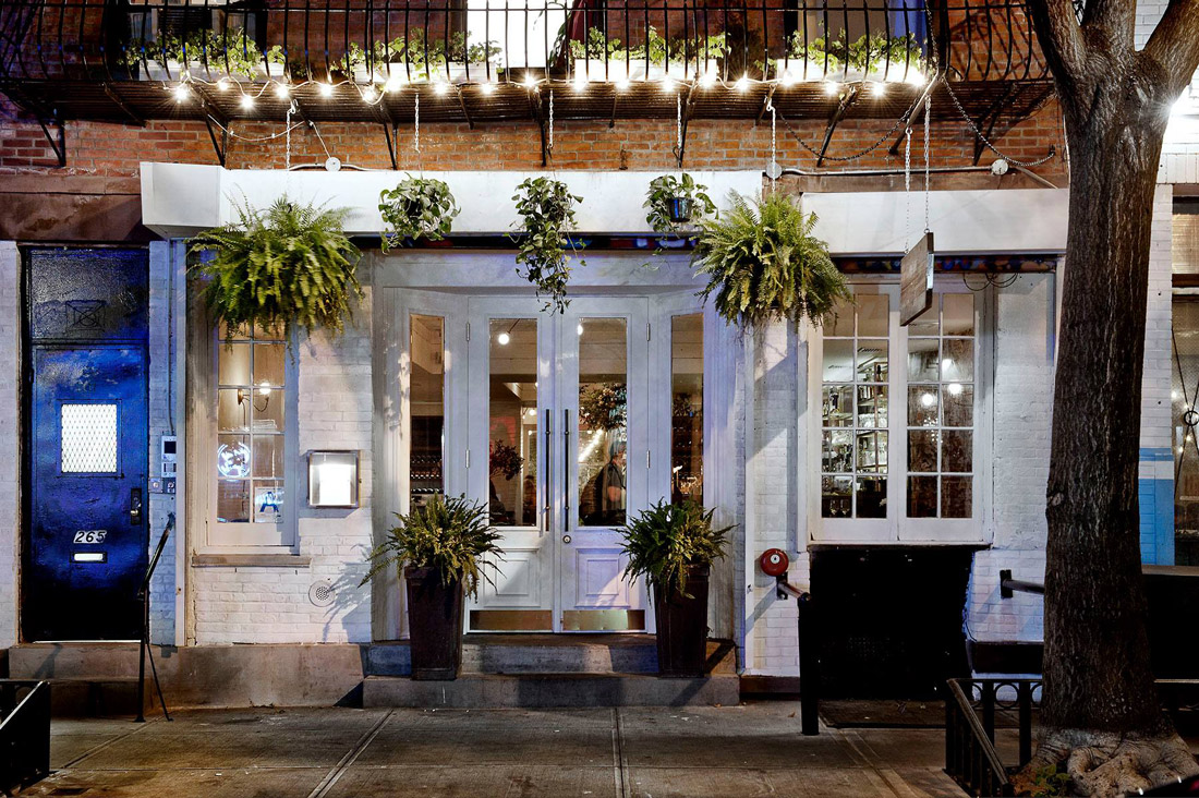 Restaurant on Elizabeth Street, NYC