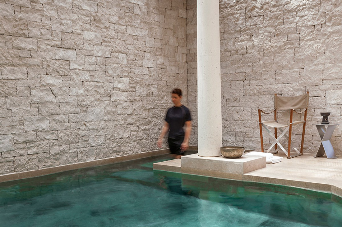 Watsu Pool at Amanzoe Spa