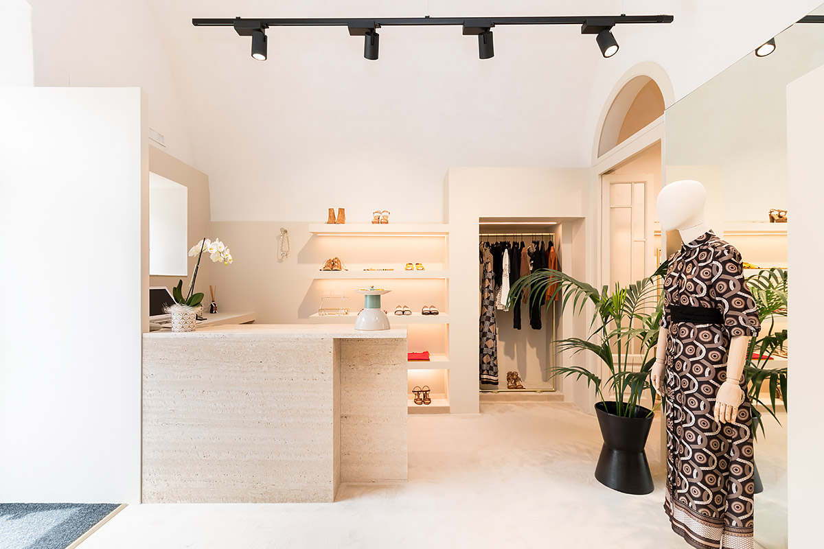 This Italian Fashion Boutique Has a Contemporary Art Gallery Vibe