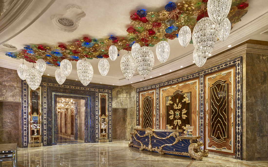 Opulent lobby